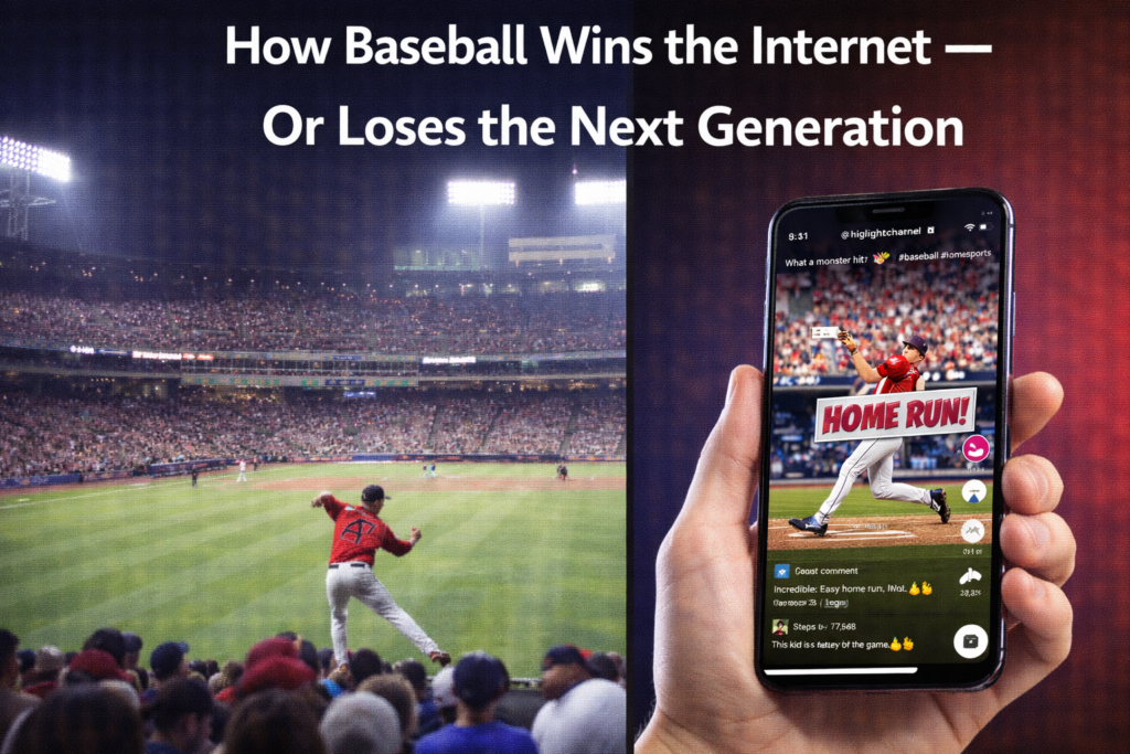 MLB digital strategy social media TikTok — how baseball stays relevant to younger fans 2025