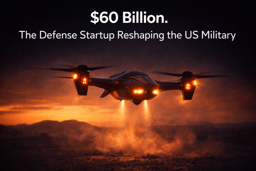 Anduril Industries $60 billion valuation — autonomous defense drone technology startup 2025