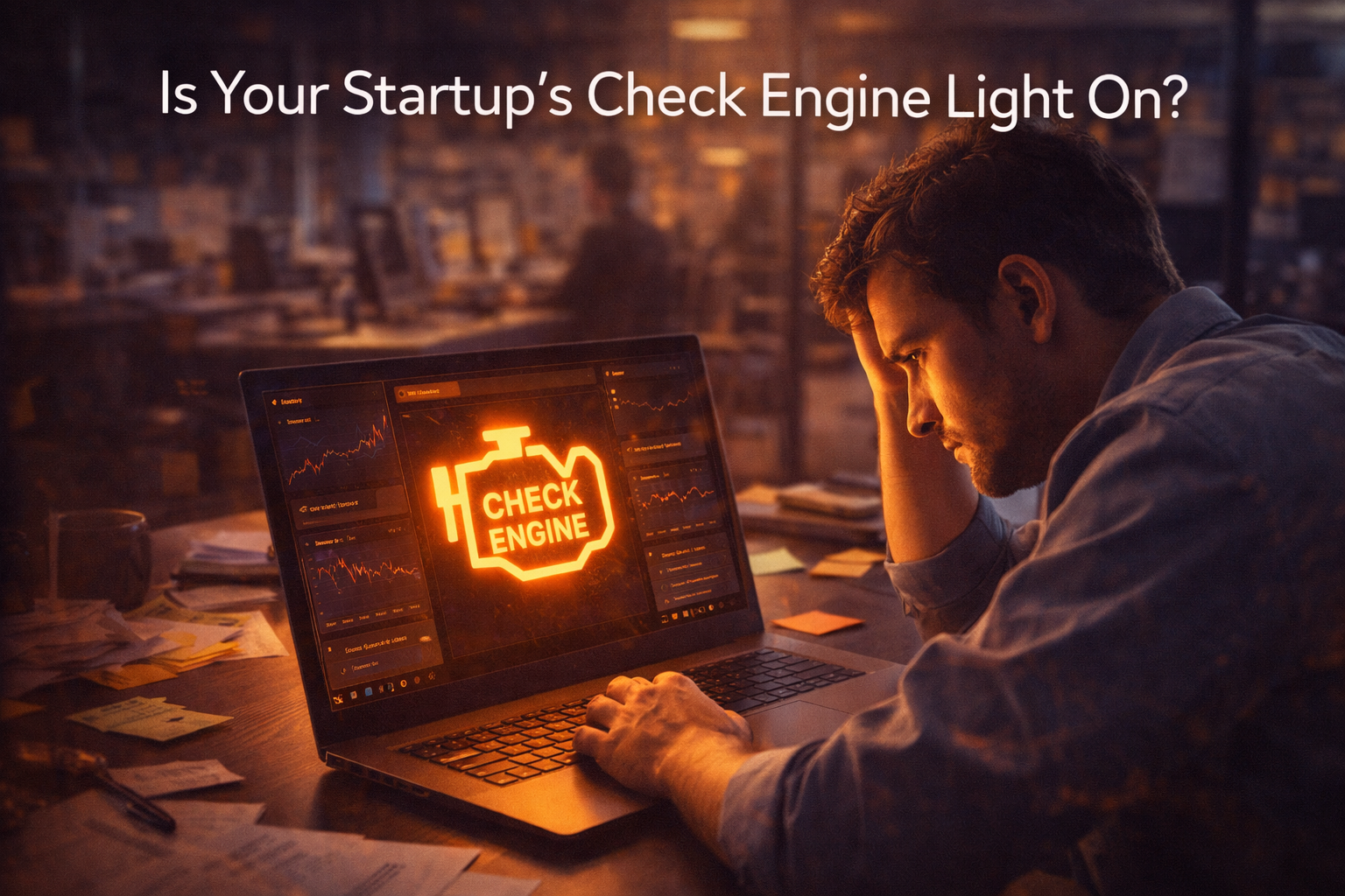 Startup check engine light warning signs — Google Cloud VP guide to diagnosing startup health problems