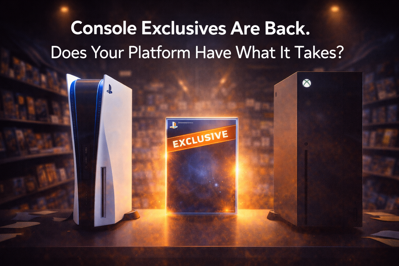 Console exclusives comeback 2025 — PlayStation 5 vs Xbox Series X exclusive games comparison