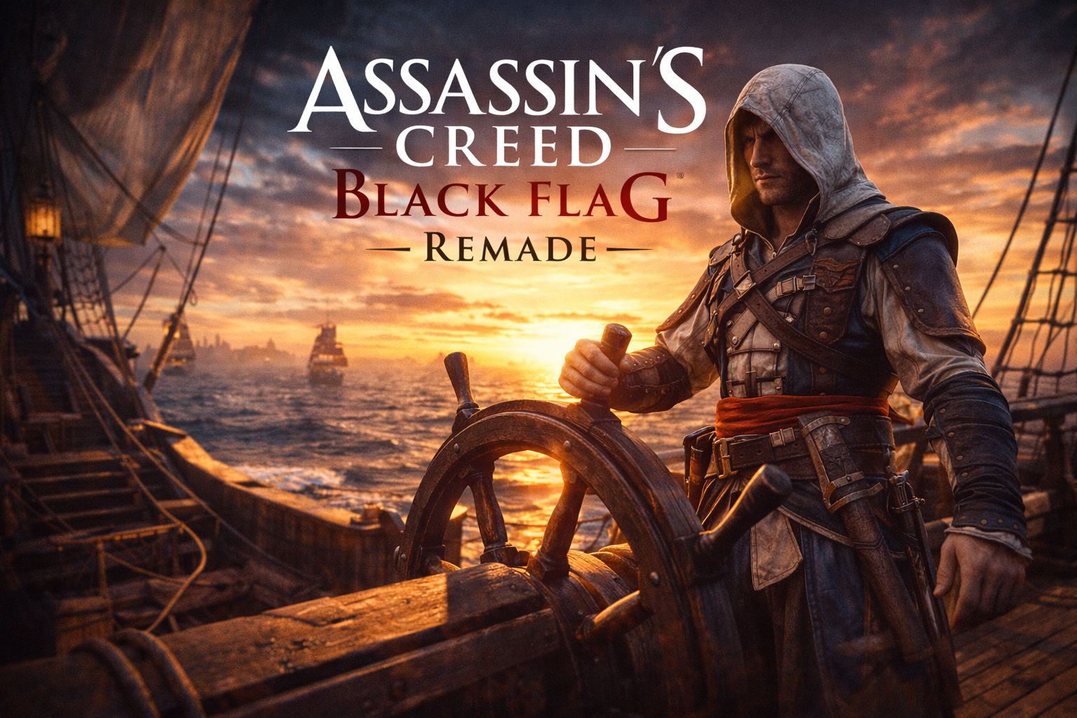 Assassin's Creed Black Flag Remake — Resync'd Ubisoft 2025 Edward Kenway pirate reimagined