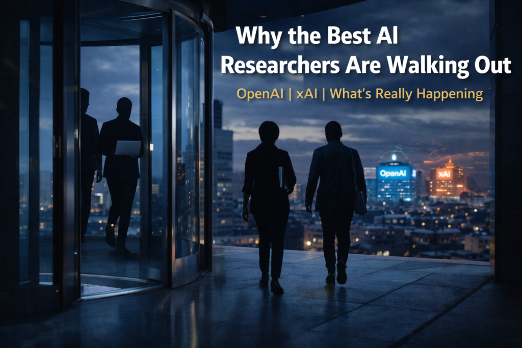Top AI researchers leaving OpenAI and xAI — AI talent exodus brain drain 2025