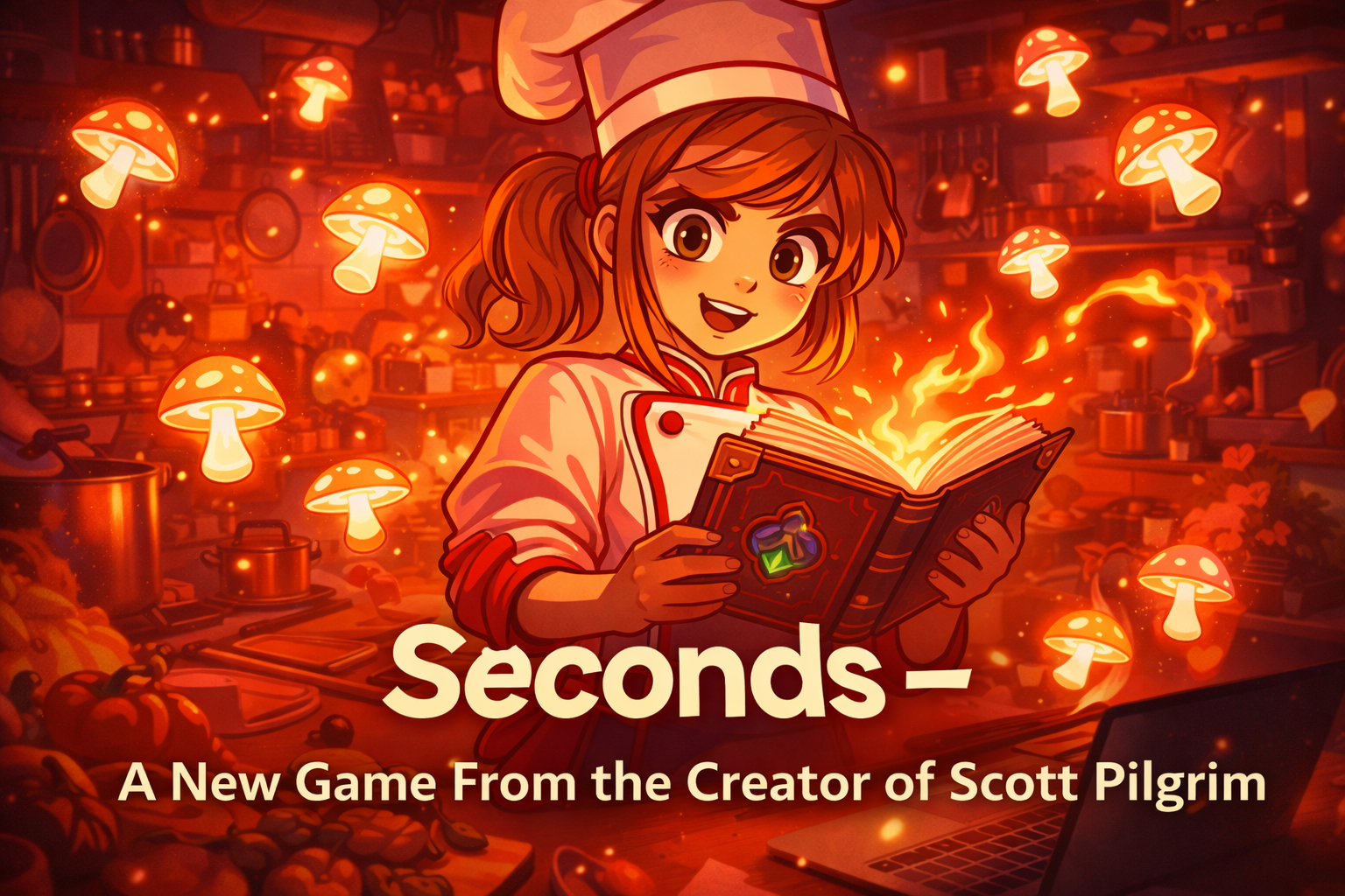 Seconds game Bryan Lee O'Malley — Scott Pilgrim creator new indie video game 2025