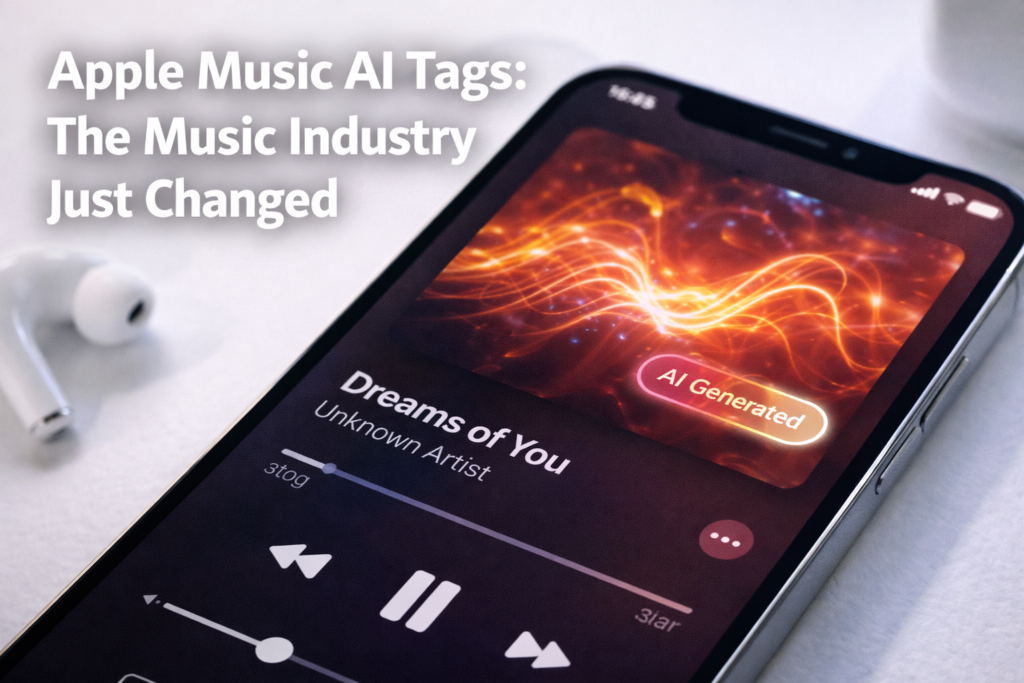 Apple Music AI Transparency Tags — labeling AI-generated music on streaming platform 2025