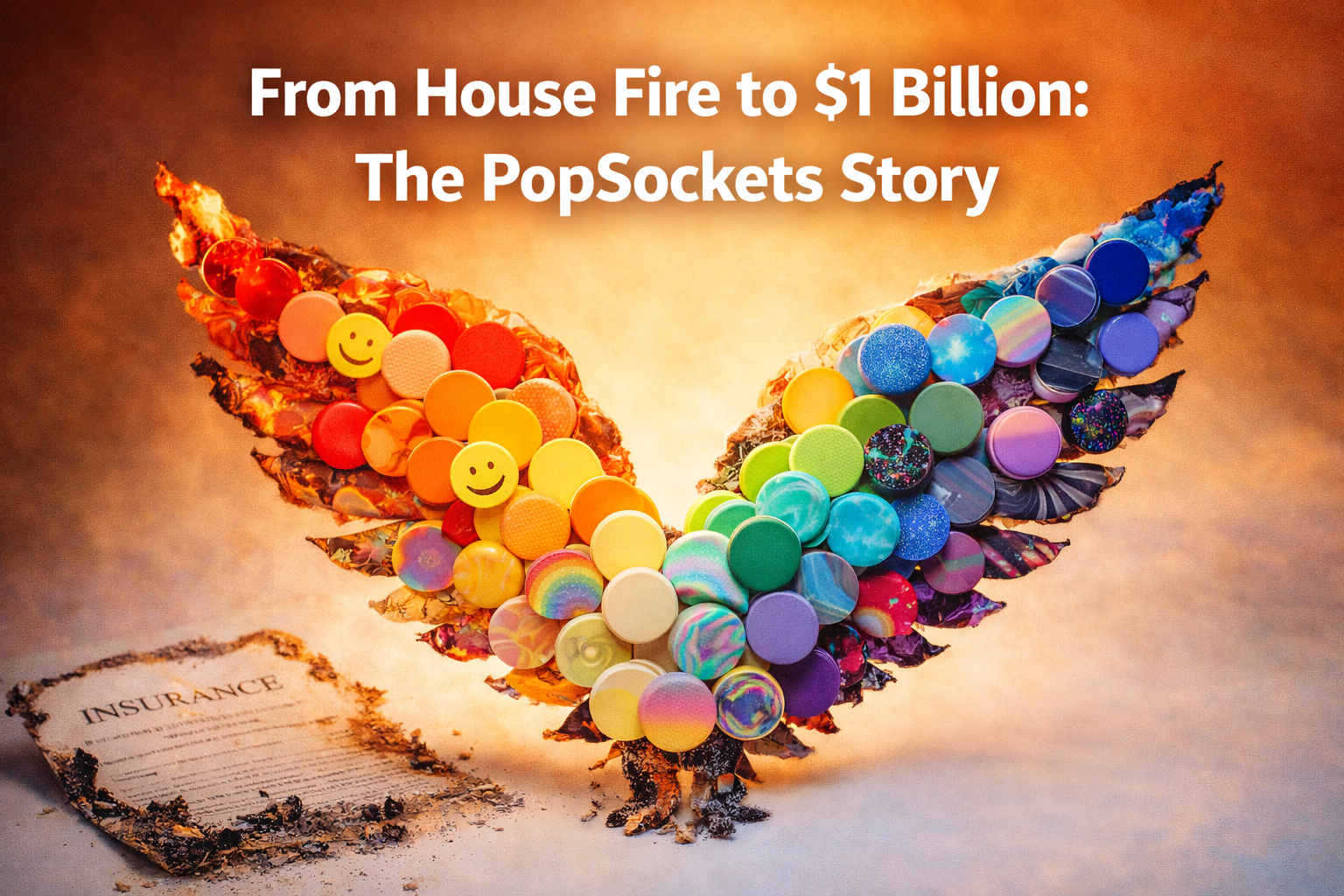 PopSockets founder David Barnett — from house fire insurance money to billion-dollar consumer hardware company