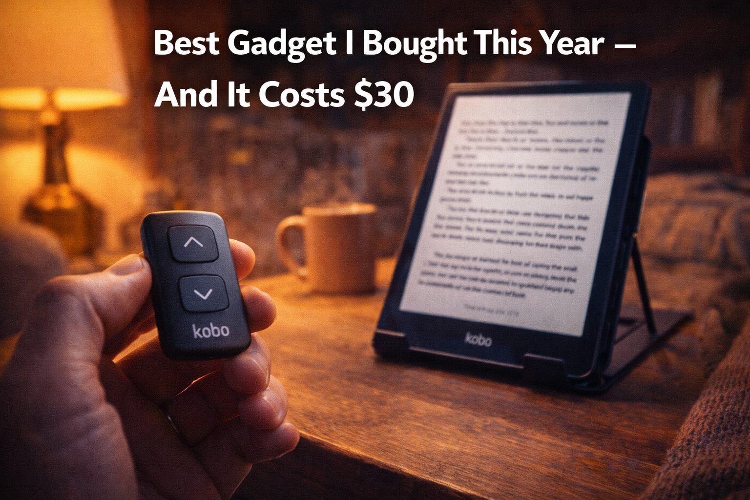 Kobo Remote Bluetooth page-turner review — best e-reader accessory gadget 2025
