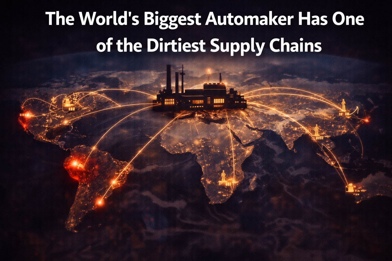 World's biggest automaker dirty supply chain report — automotive emissions ESG investigation 2025