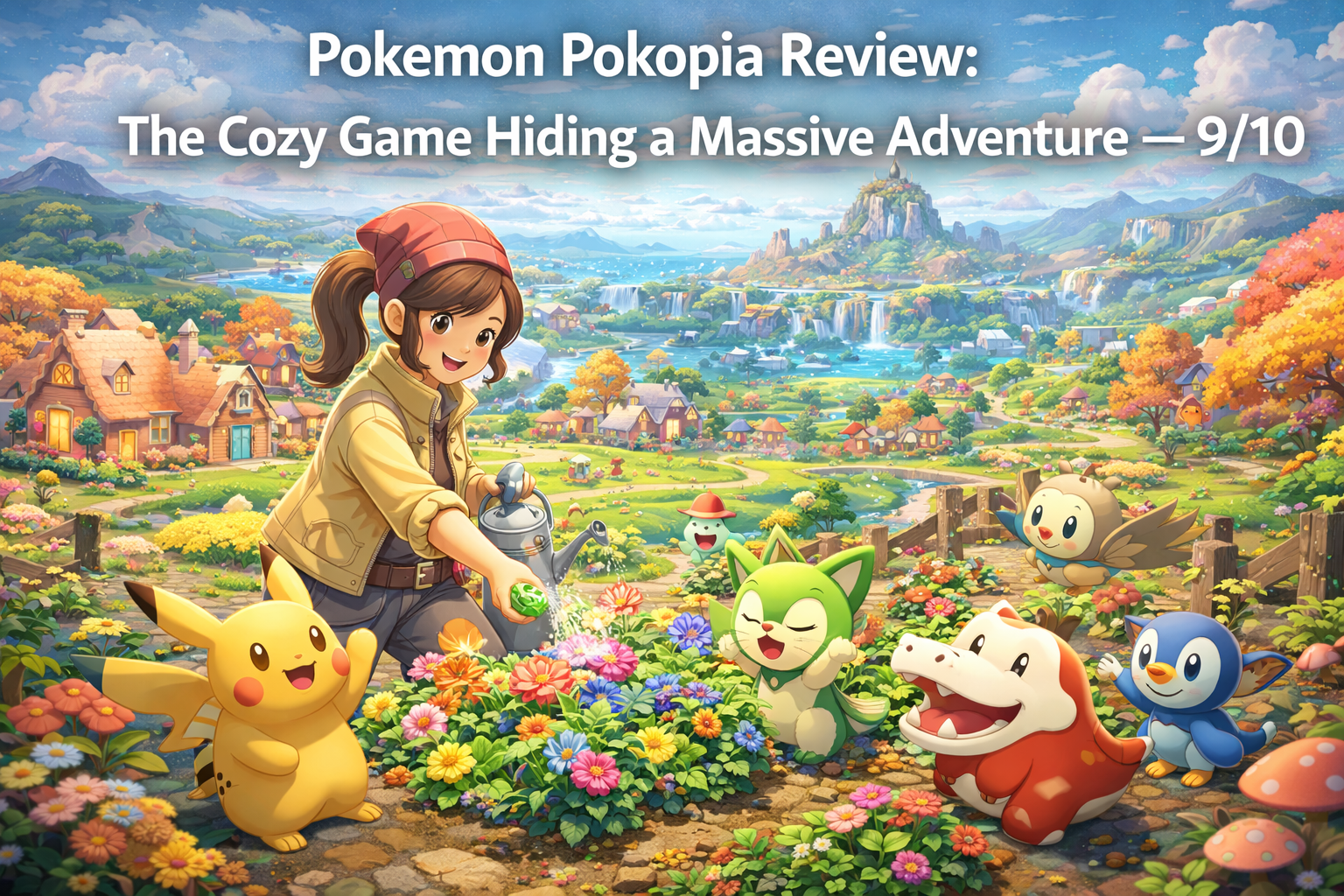 Pokemon Pokopia review 2025 — cozy life sim hiding a deep adventure game Nintendo Switch